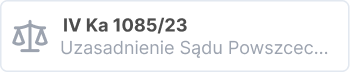 IV Ka 1085/23